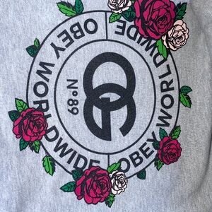 Obey sweatshirt lightly worn